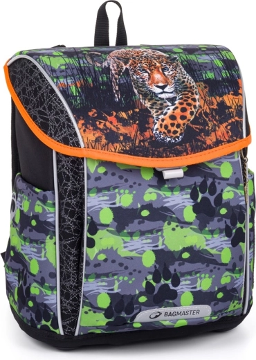 Bagmaster Prim 24 B iskolatáska – leopárd