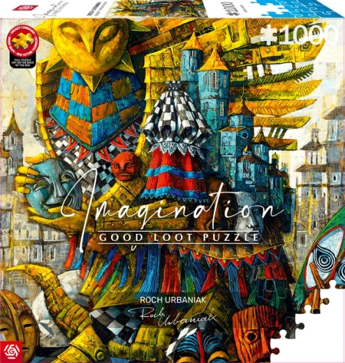 GOOD LOOT Imagination puzzle: Nikodem Szewczyk Krabonszcz – Napos bohóc, 1000 darabos