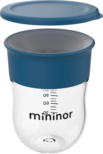 Mininor tanulópohár 220 ml Blue Whale - 1 db