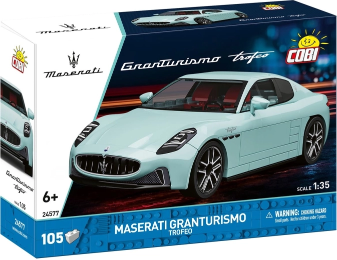 Cobi Maserati GranTurismo Trofeo 1:35 (105 db alkatrész)