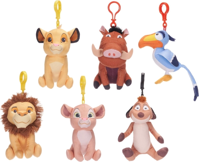 Disney Az oroszlánkirály táskacsipesz (assort) 13 cm - 1 db