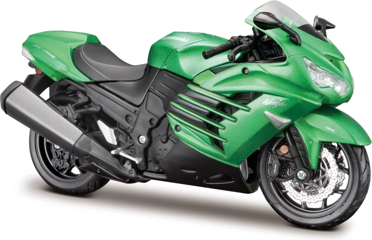 Maisto Kawasaki Ninja ZX-14R motorkerékpár építőkészlet 1:12