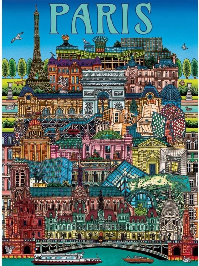 Gibsons puzzle párizsi látkép 500 darab