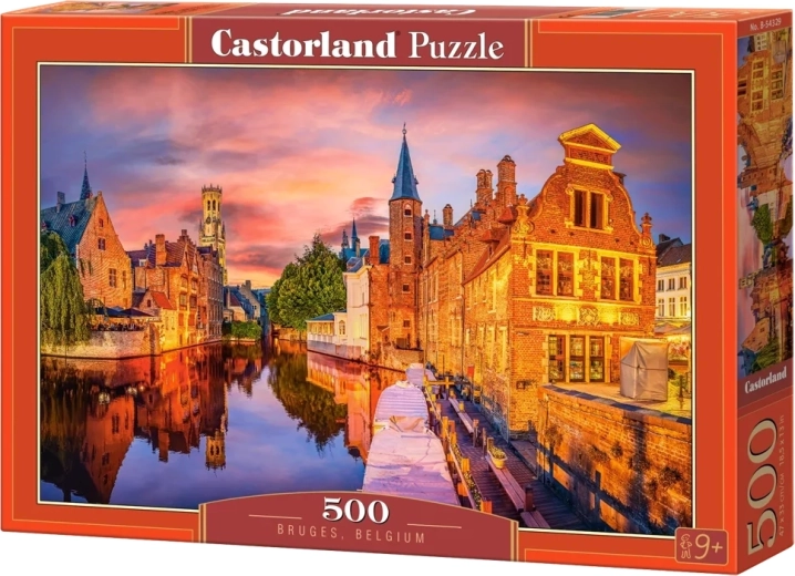 Castorland puzzle Brugge, Belgium 500 darabos