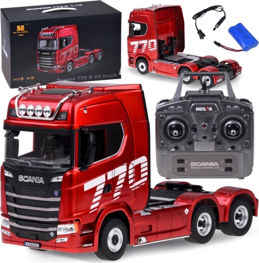 Scania 770 S V8 licencelt RC kamion távirányítóval 1:18