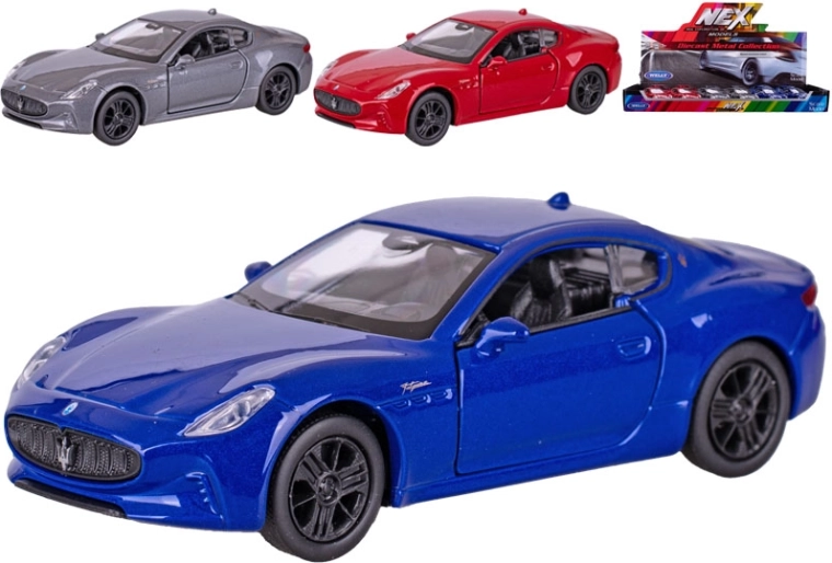 Welly Maserati GranTurismo Folgore fém modell 1:34 visszahúzós meghajtással
