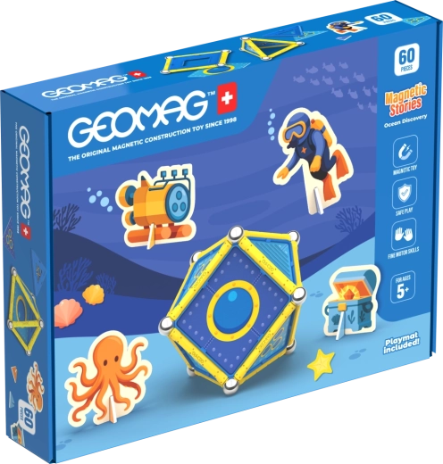 Geomag Magnetic Stories óceáni kaland 60 darabos