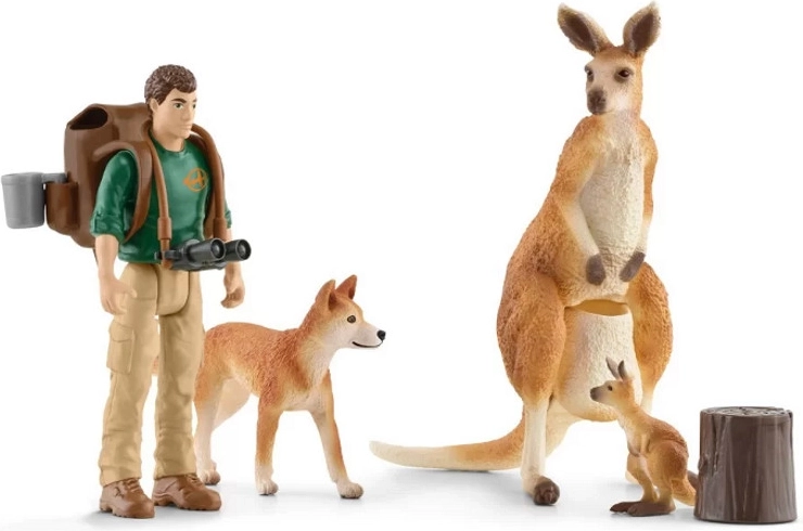 Schleich kenguru szett – kalandok az ausztrál bozótban