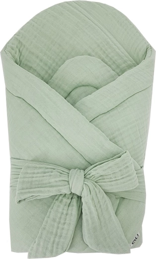 EKO muszlin pólya merevítés nélkül Mint 75 × 75 cm