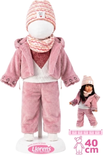 Ruhaszett Llorens babához 40 cm – 6 részes