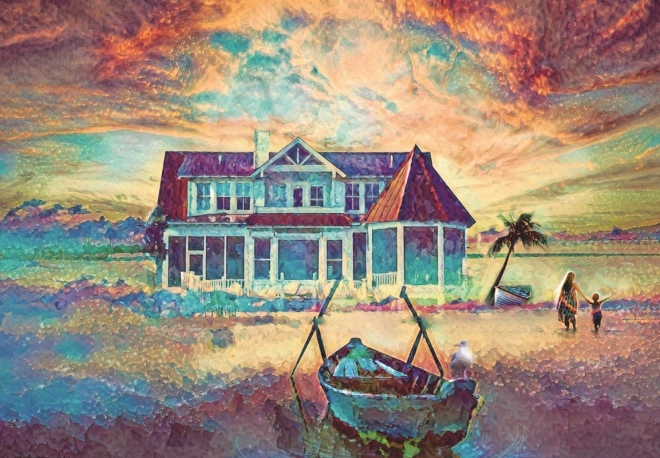 ANATOLIAN puzzle Pálma-sziget 500 darab