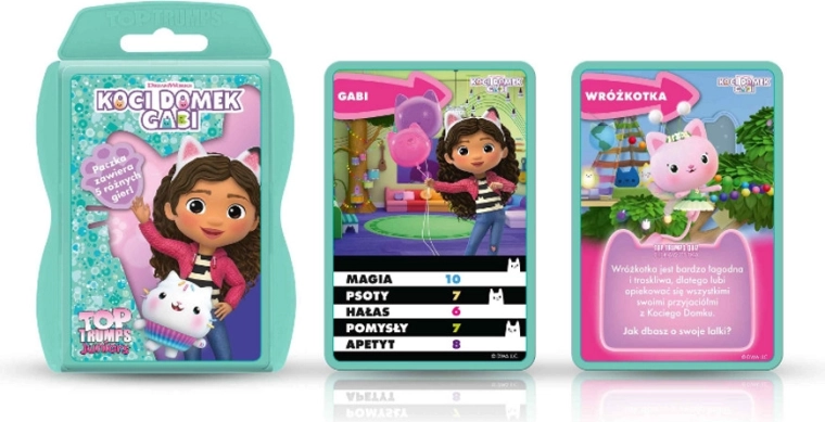 Top Trumps Junior kártyajáték – Gabi és a Cicaszoba