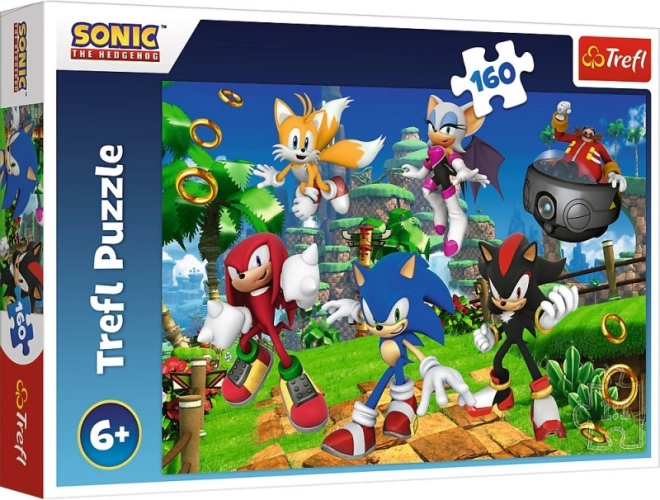 Sonic és barátai 160 darabos puzzle