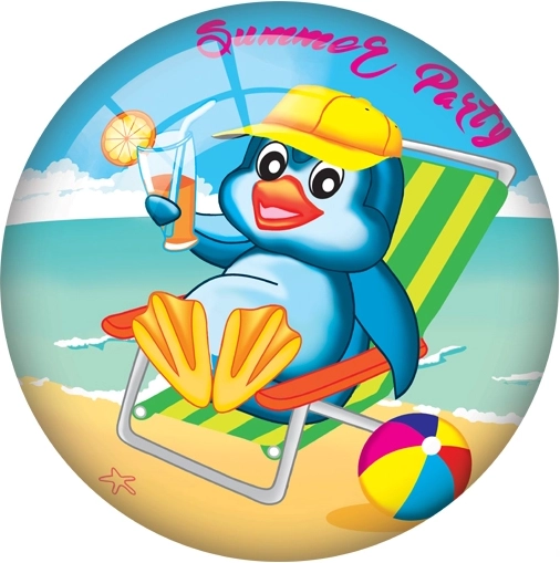 Vidám pingvines gyerek labda 23 cm