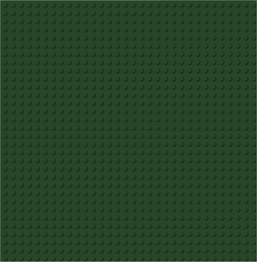 Brixies Plus Alaplap építéshez sötétzöld 25,5 x 25,5 cm