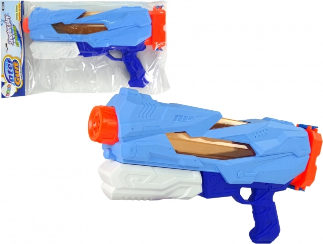 Nagy vízipisztoly 800ml Kék