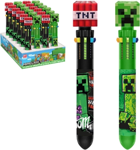 Minecraft színes golyóstoll (10 szín)