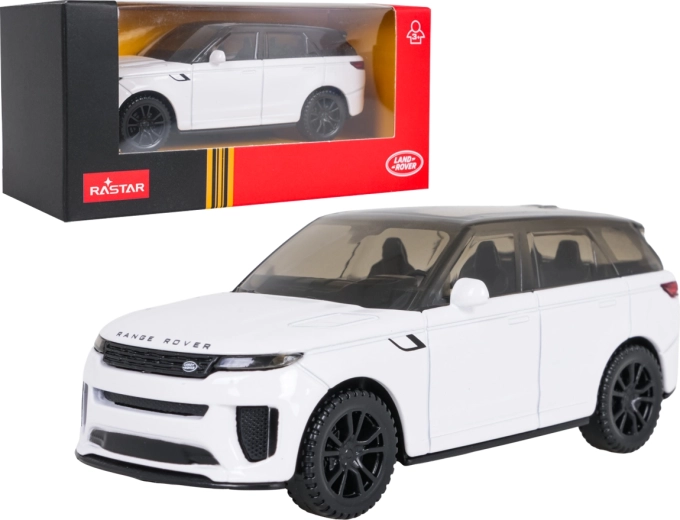 Fémmodell Range Rover Sport SV RASTAR 1:43 méretarányban, fehér