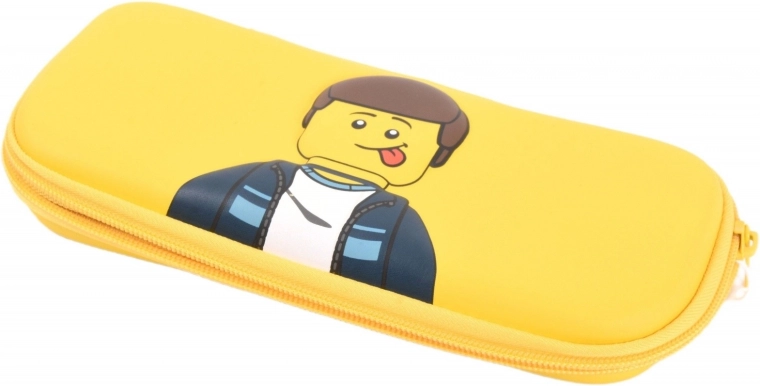 LEGO sárga tolltartó