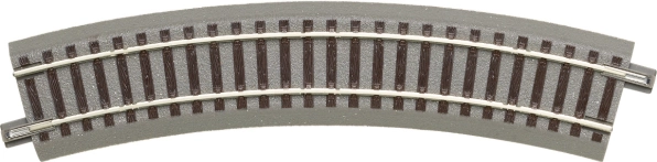 Roco geoLINE íves sín R2 ágyazattal