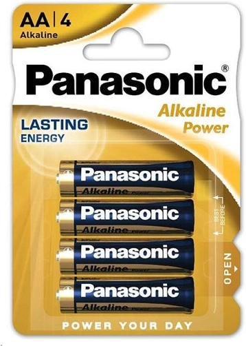 Panasonic Alkaline Power AA LR6 1,5 V – 4 db-os csomag
