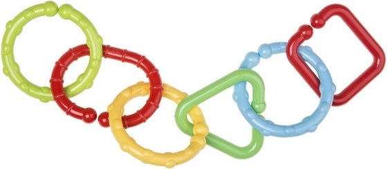 Színes összekapcsolható láncszemek babáknak