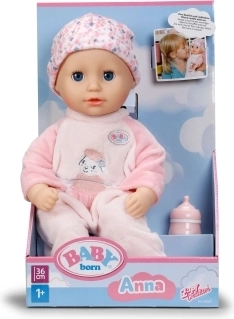 BABY born Anna baba világos rózsaszín, 36 cm