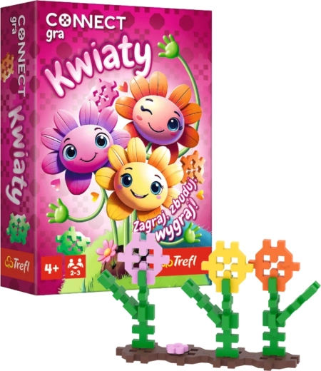 Connect Kwiaty társasjáték a TREFL-től