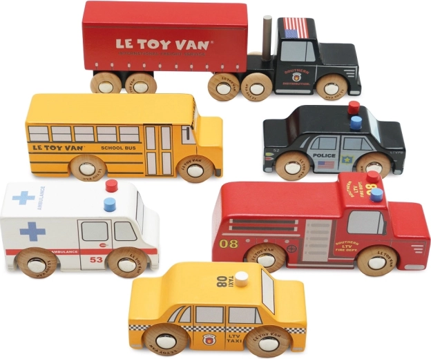 New York-i fa járművek, Le Toy Van – 6 db