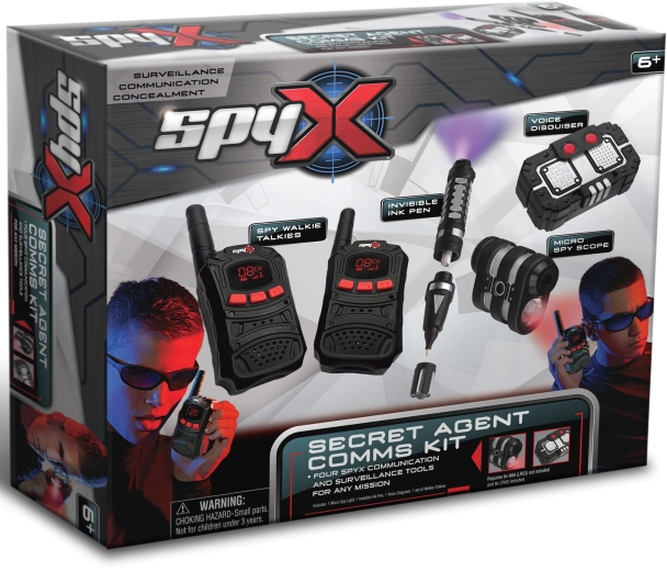 SpyX kémkészlet 4 az 1-ben gyerekeknek