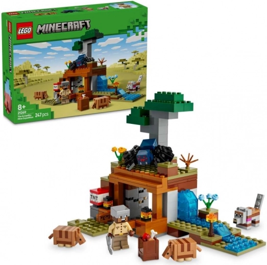 lego minecraft expedíció a páncéloshalszénbányába