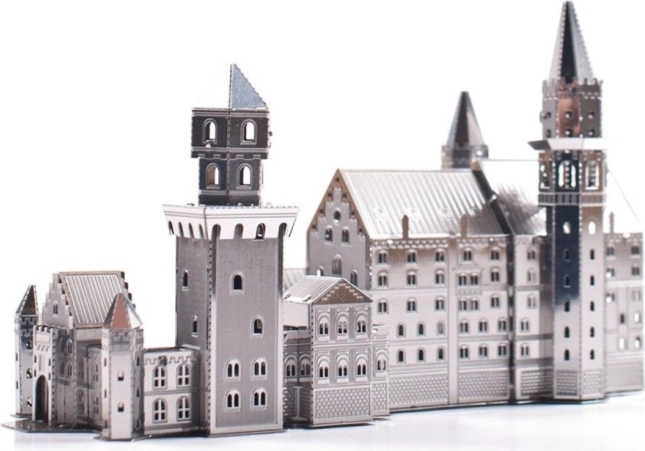 3D Puzzle Neuschwanstein Kastély - Metal Earth