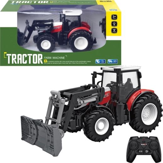 RC traktor kanállal 1:24