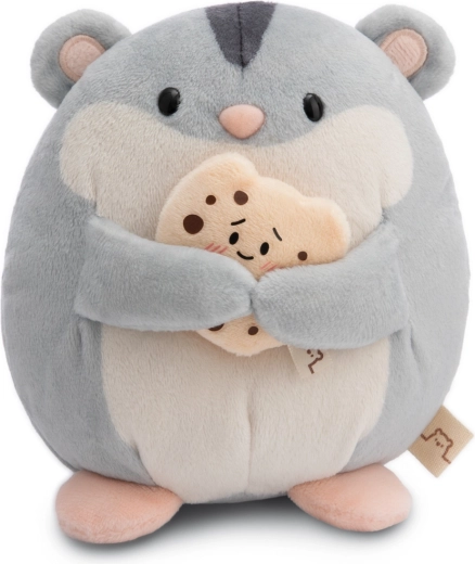 Nici MyMochi plüss hörcsög Shai keksszel, 16 cm, ajándékcsomagolásban