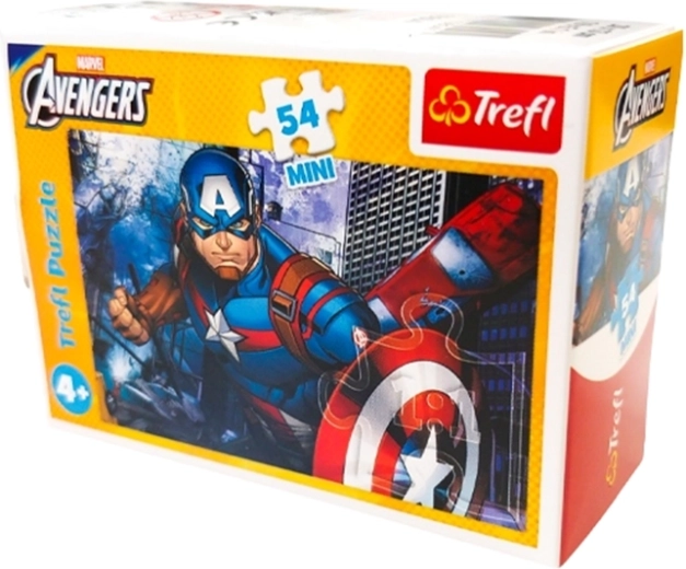 Trefl puzzle Bosszúállók: Amerika Kapitány, 54 darabos