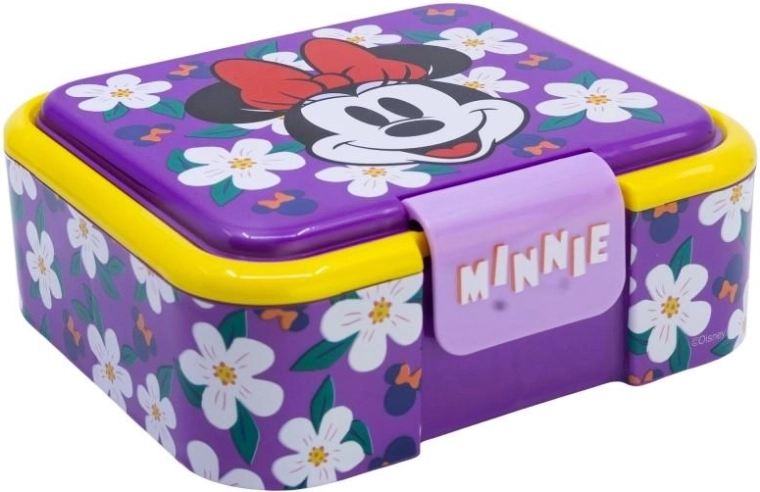 Disney Minnie uzsonnás doboz 3 rekesszel