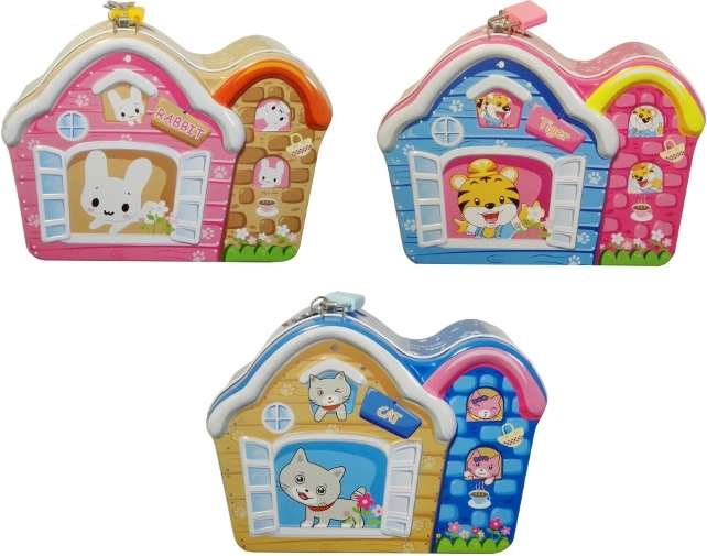 Gyerek házikó alakú persely