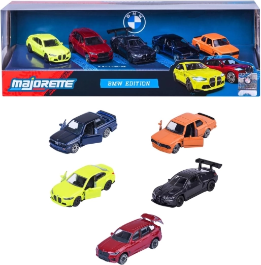 Majorette BMW Edition ajándékszett 5 fém kisautóval