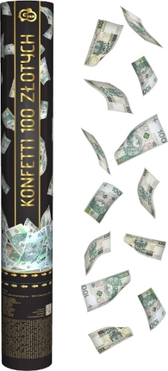 Pneumatikus konfetti – 100 zloty