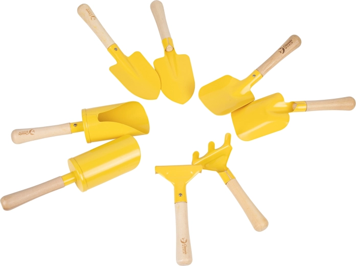 Classic World Edu fém homokozó és kerti szerszámok gyerekeknek, 8 db