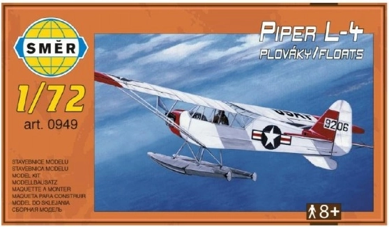 Piper L-4 Modell Repülőgép Plovák