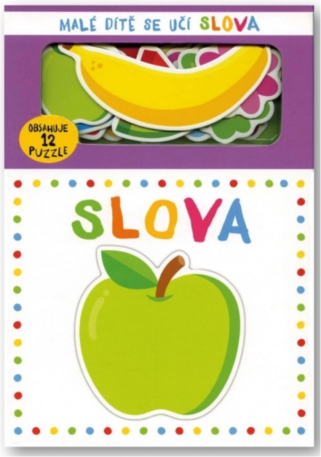 A kisgyermek tanulja a szavakat kirakóval - Svojtka & Co.