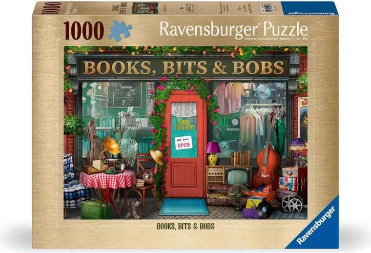 Ravensburger puzzle Könyvek, apróságok és csecsebecsék 1000 darabos