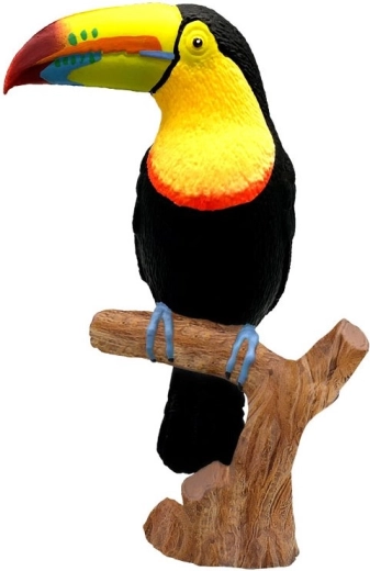 BULLYLAND görbebillájú tukán figura