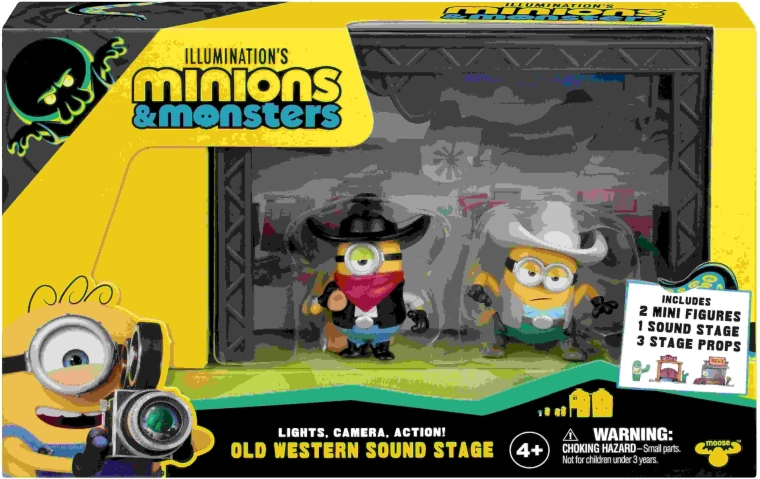 Minyonok 3 mini figurák 2 csomag (válogatás) – 1 db