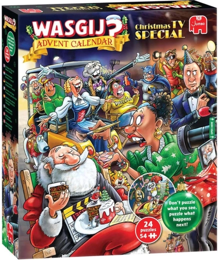 Jumbo Wasgij adventi naptár – Karácsonyi tévés különkiadás