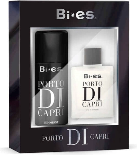 Bi-Es Porto di Capri férfi ajándékszett – dezodor 150 ml + aftershave 100 ml
