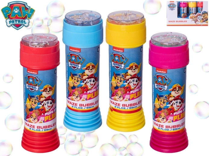 Paw Patrol buborékfújó labirintussal 59 ml (11 cm) - 1 db