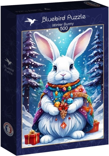 Bluebird puzzle téli nyuszi 500 darab