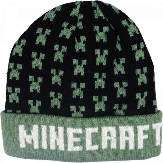 Fekete Minecraft sapka